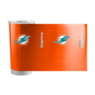Miami Dolphins 20oz Gameday Stainless Tumbler