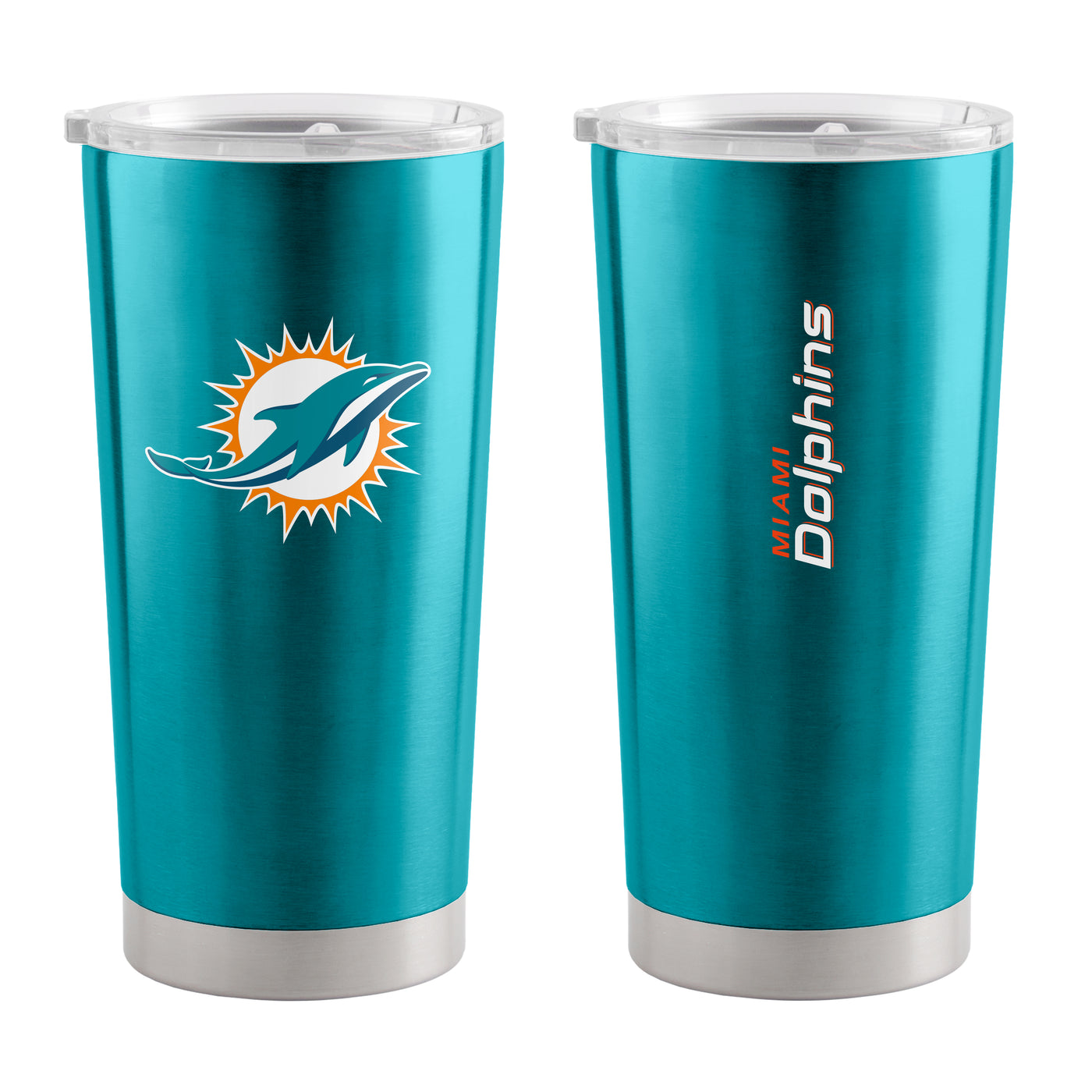 Miami Dolphins 20oz Stainless Tumbler - Logo Brands
