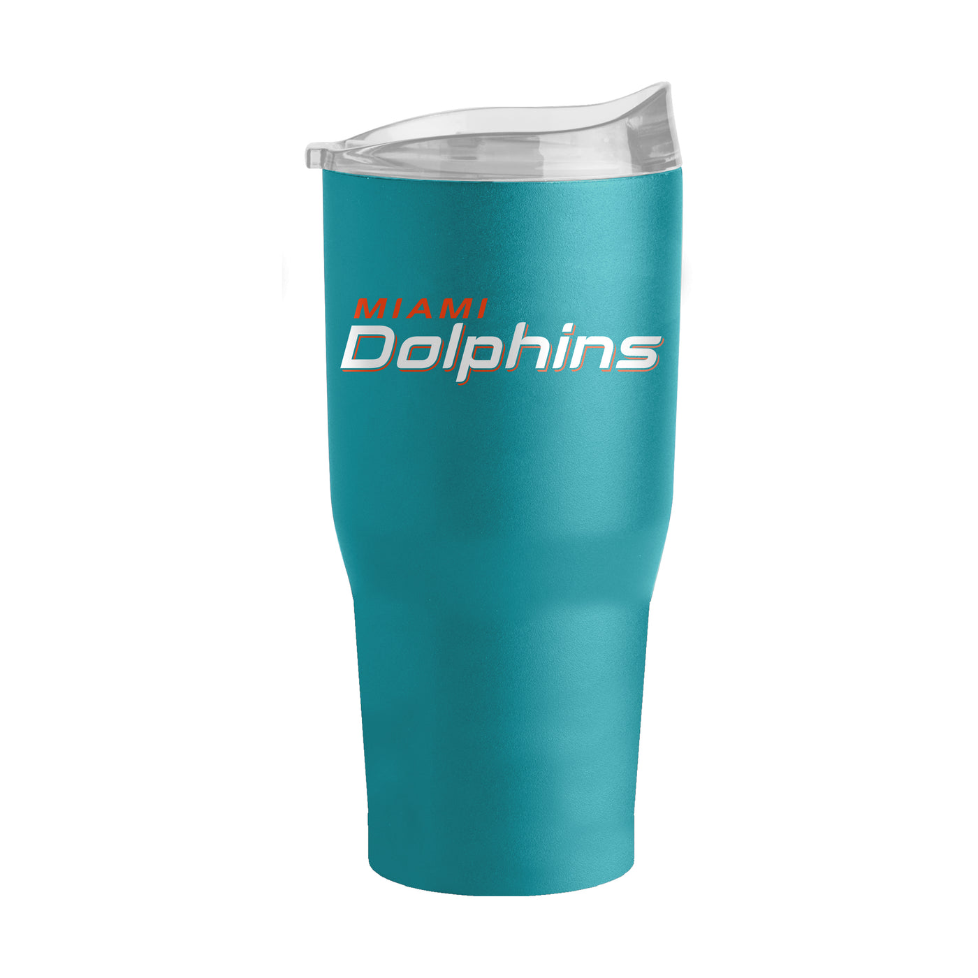 Miami Dolphins 30oz Flipside Powder Coat Tumbler - Logo Brands