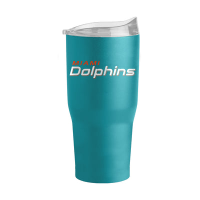Miami Dolphins 30oz Flipside Powder Coat Tumbler - Logo Brands