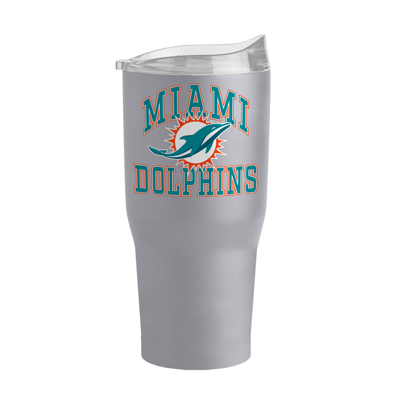 Miami Dolphins 30oz Athletic Powder Coat Tumbler