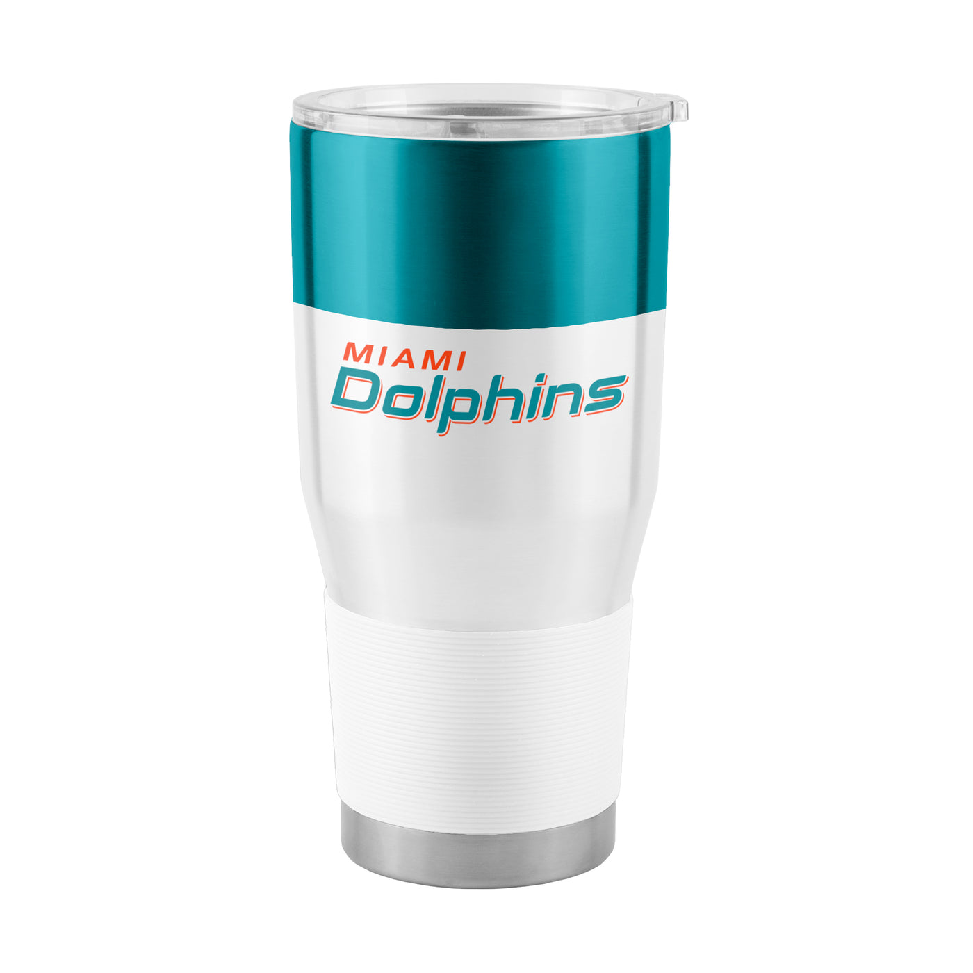 Miami Dolphins 30oz Colorblock Stainless Tumbler