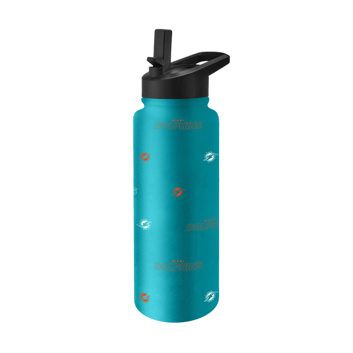 Miami Dolphins 34oz Step And Repeat Quencher Bottle