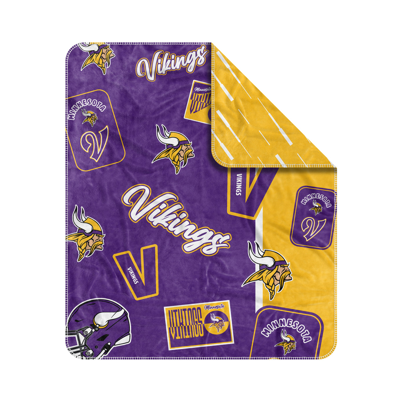 Minnesota Vikings Dream Weave Throw 50x60