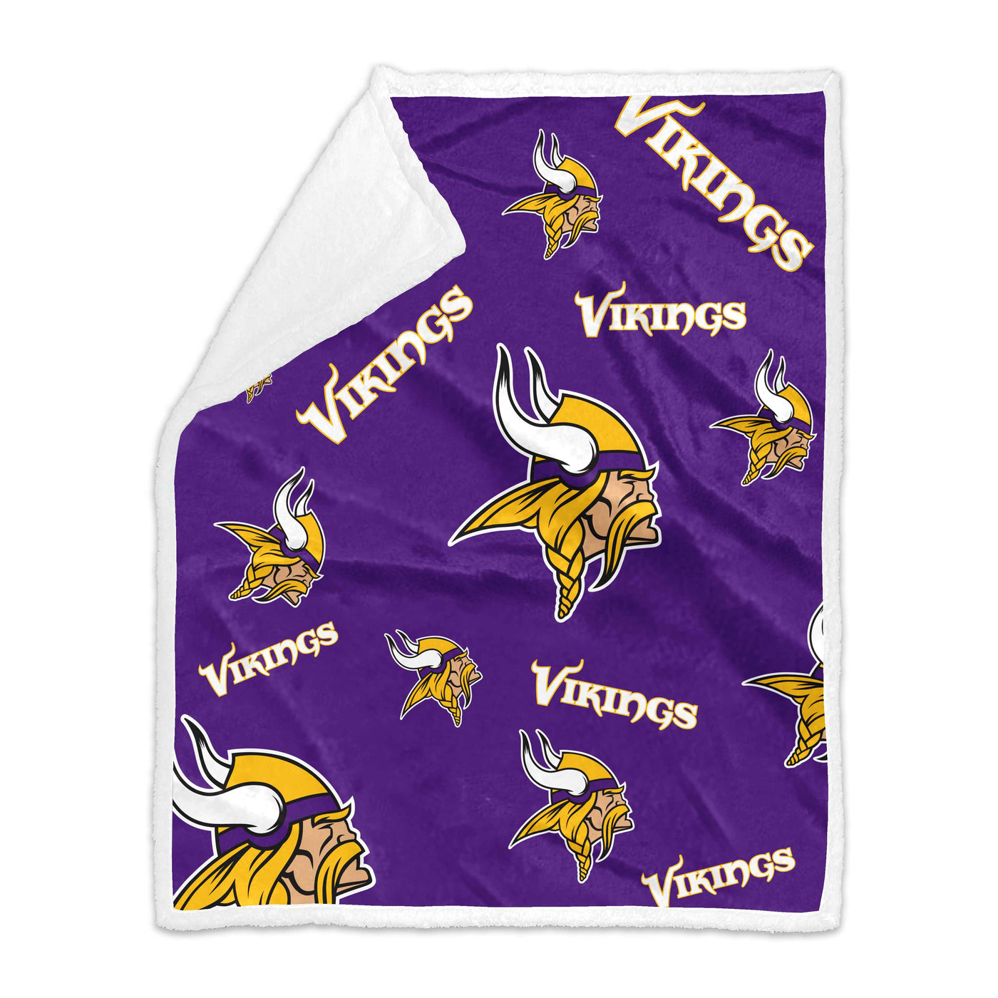 Minnesota Vikings 50x60 Plush Sherpa Throw