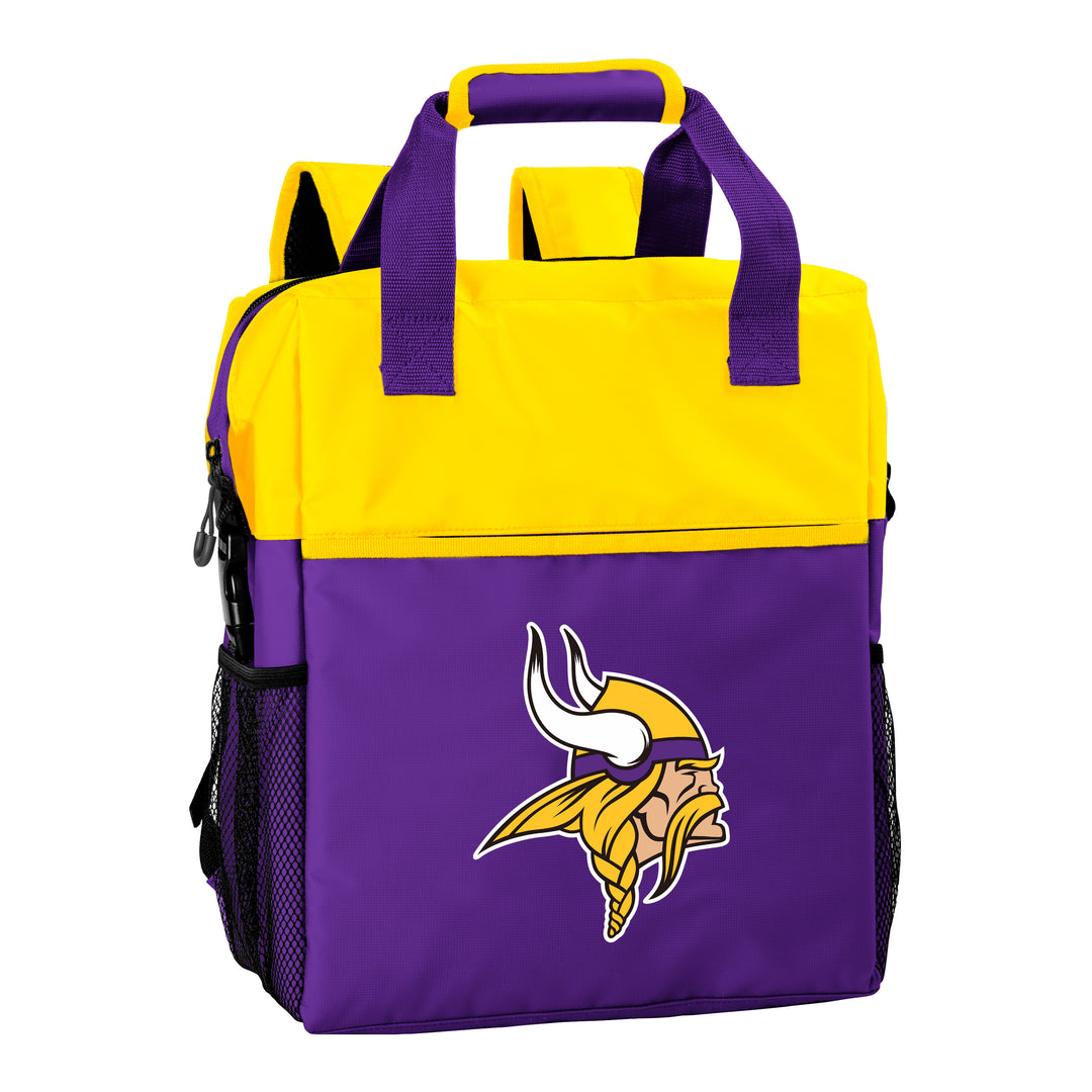 MN Vikings Backpack Cooler Minnesota Vikings - PTX Backpack Cooler – PICNIC TIME FAMILY  main image 2