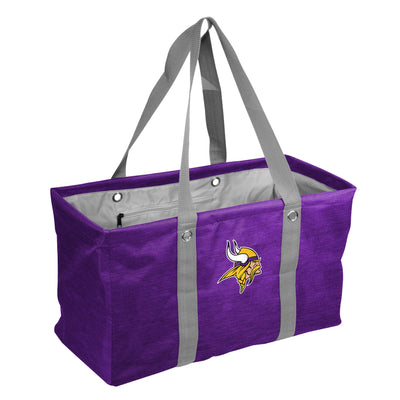 Minnesota Vikings Crosshatch Picnic Caddy - Logo Brands