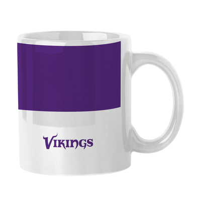 Minnesota Vikings 11oz Colorblock Sublimated Mug