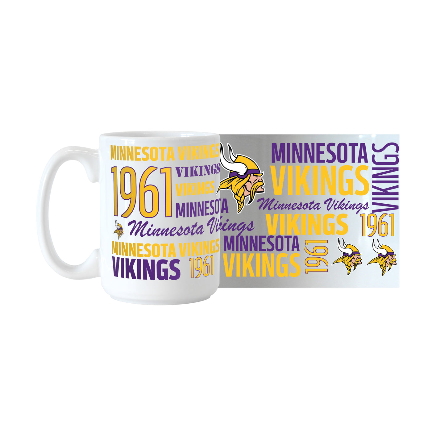 Minnesota Vikings 15oz Spirit Sublimated Mug