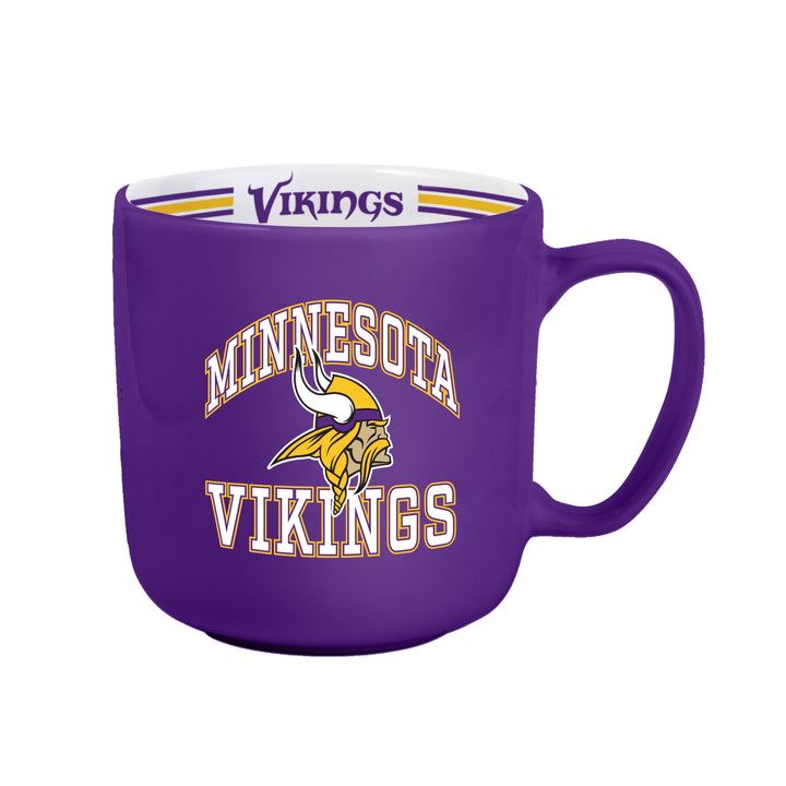 Minnesota Vikings 15oz Stripe Mug | Logo Brands