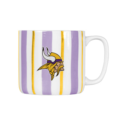 Minnesota Vikings 16oz Brushstroke Stripe Mug