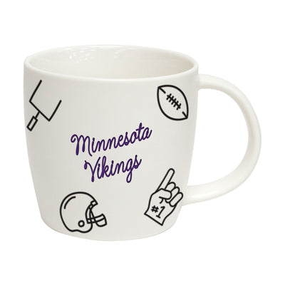 Minnesota Vikings 18oz Playmaker Mug