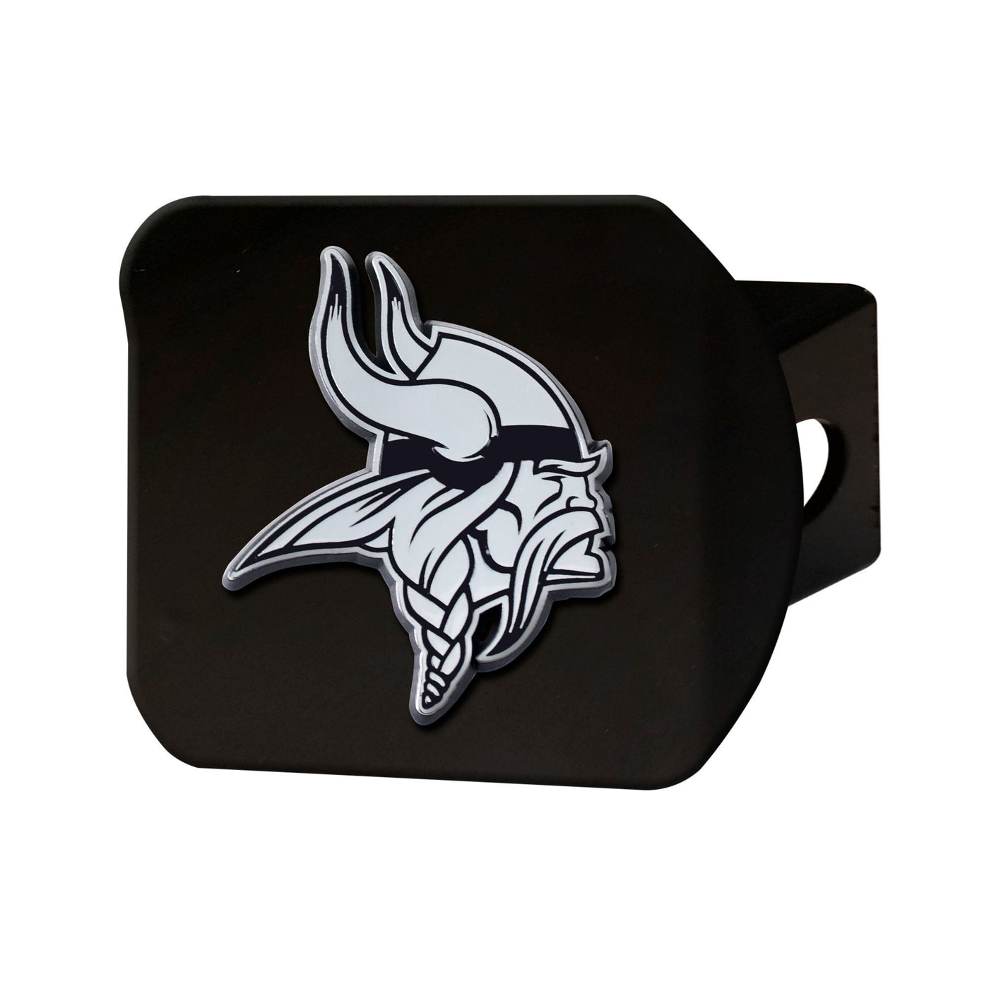 NFL - Minnesota Vikings Chrome on Black Hitch Cover