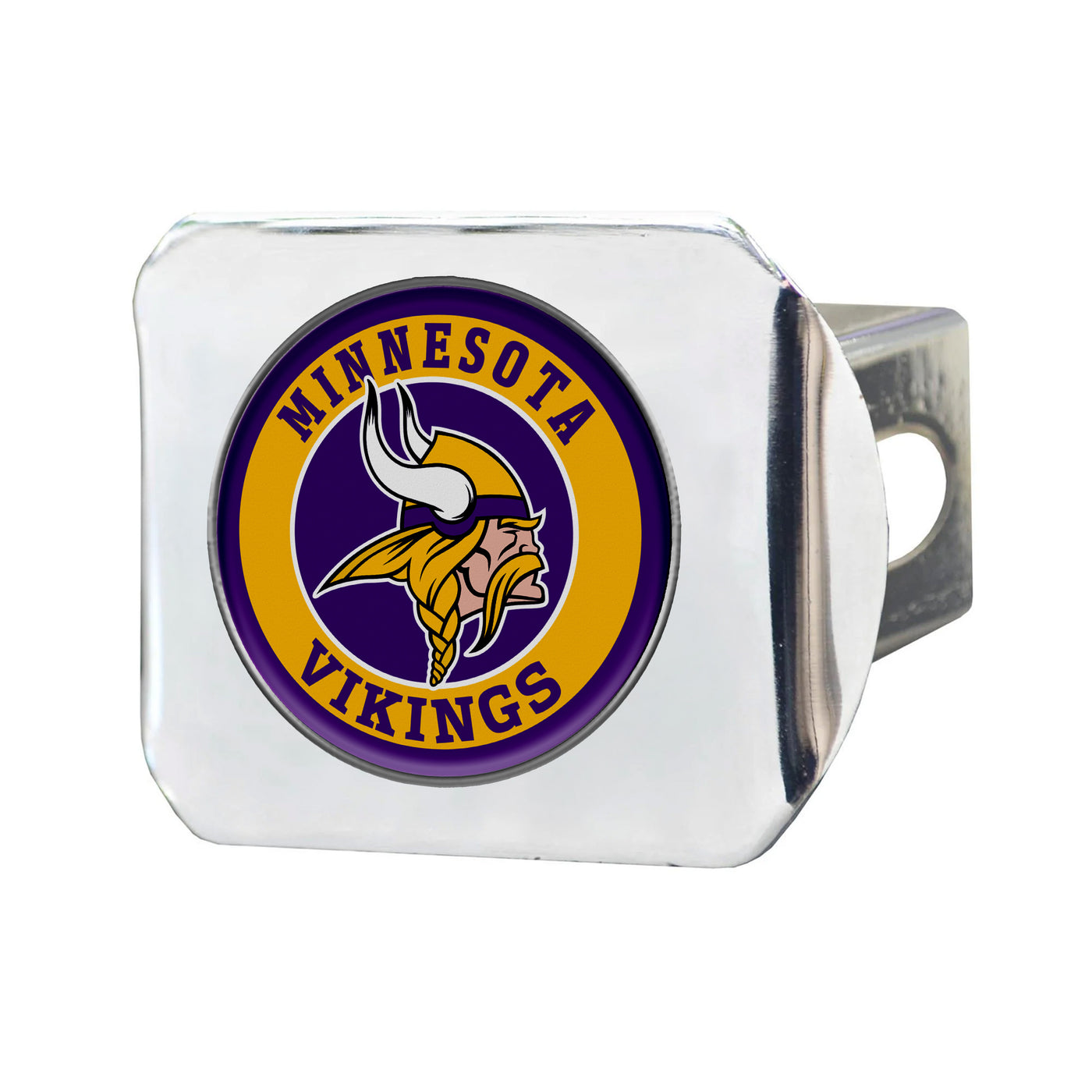Trinity Minnesota Vikings Hitch Chrome Cover