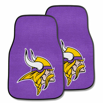 NFL - Minnesota Vikings 2-pc Carpet Car Mat Set