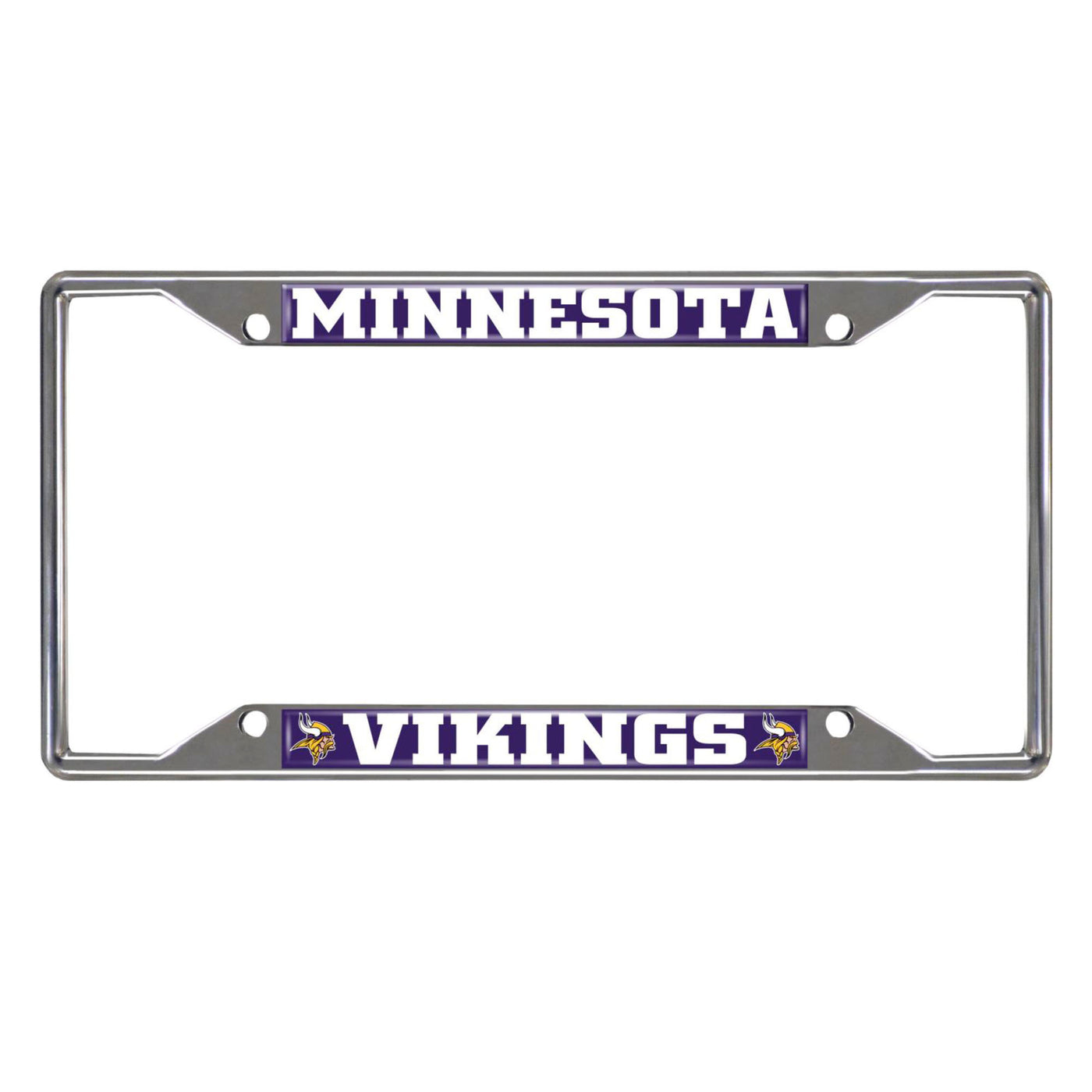NFL - Minnesota Vikings Chrome License Plate Frame