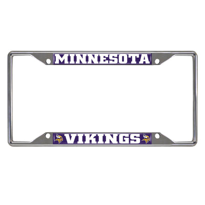 NFL - Minnesota Vikings Chrome License Plate Frame