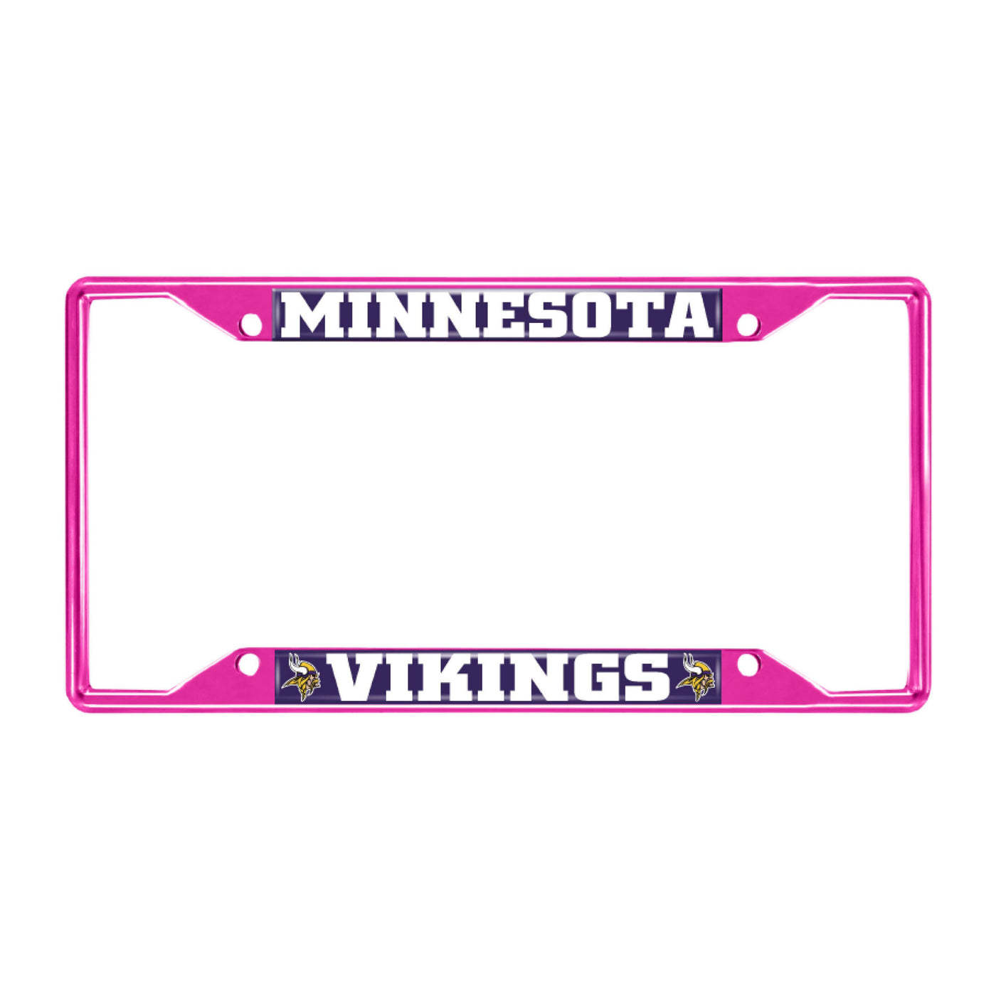 NFL - Minnesota Vikings-Pink License Plate Frame