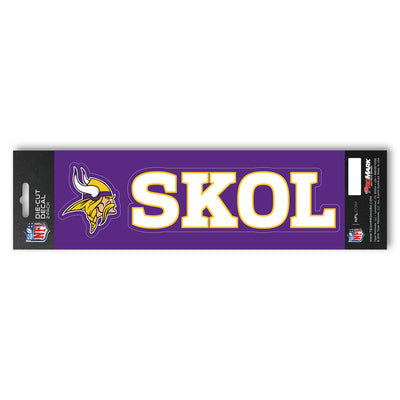 NFL - Minnesota Vikings Team Slogan Decal