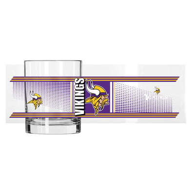 Minnesota Vikings 14oz Hero Rocks Glass
