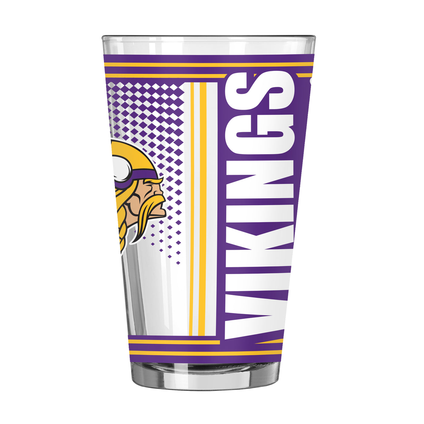 Minnesota Vikings 16oz Hero Pint Glass