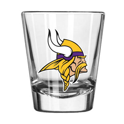 Minnesota Vikings 2oz Letterman Shot Glass
