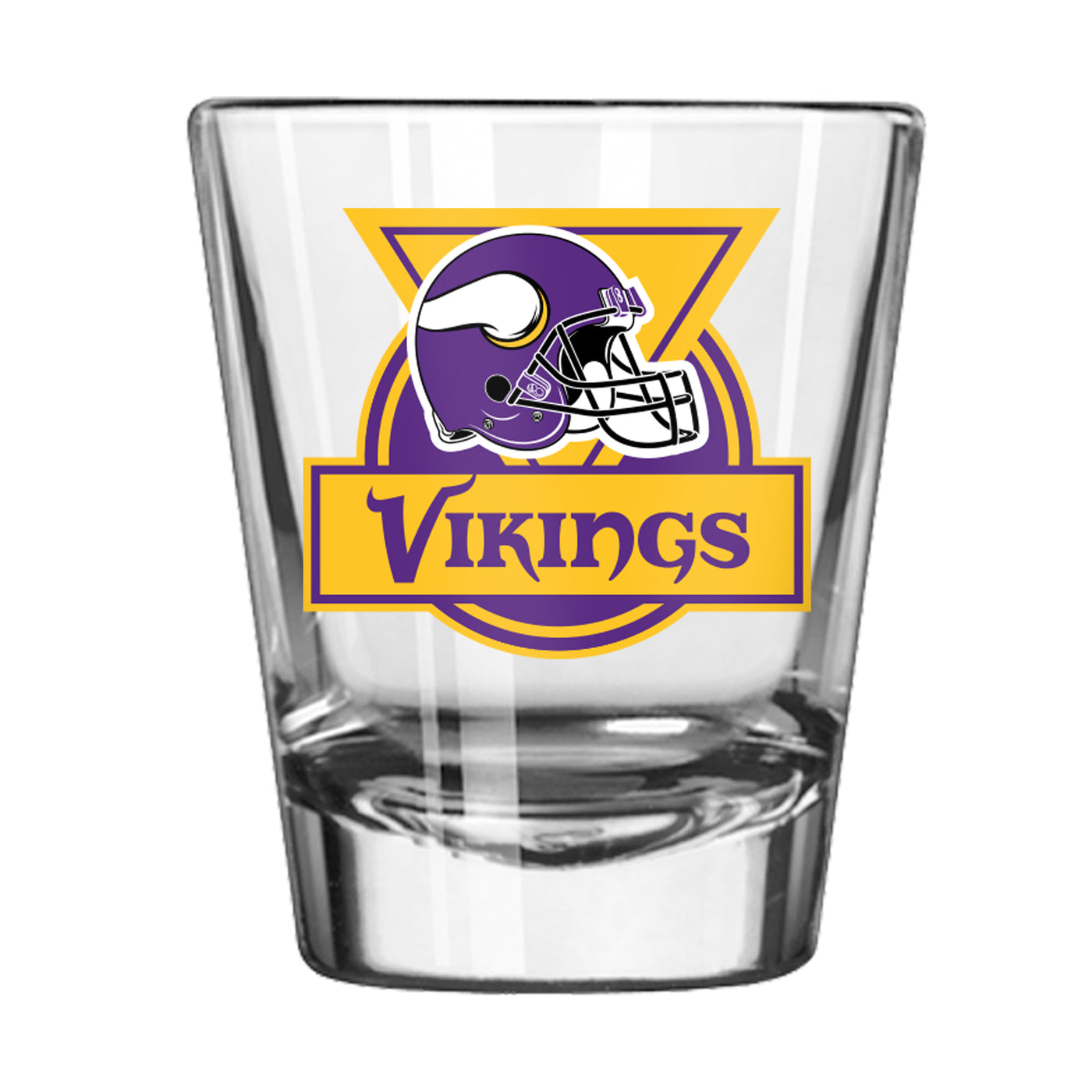 Minnesota Vikings 2oz Retro Shot Glass