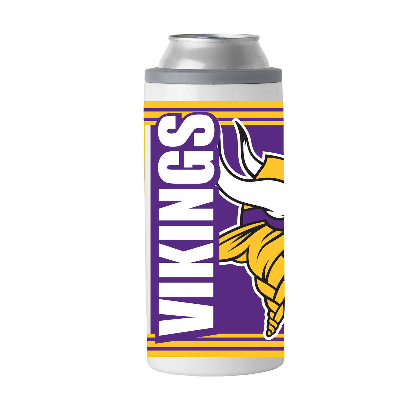 Minnesota Vikings 12oz Hero Slim Can Coolie