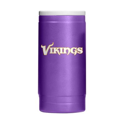 Minnesota Vikings Flipside Powder Coat Slim Can Coolie - Logo Brands