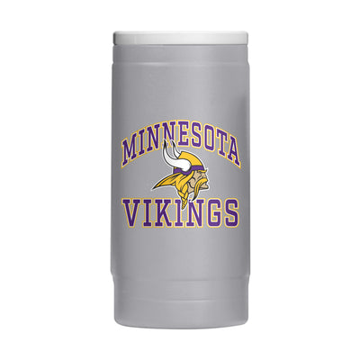 Minnesota Vikings 12oz Athletic Powdercoat SlimCan Coolie