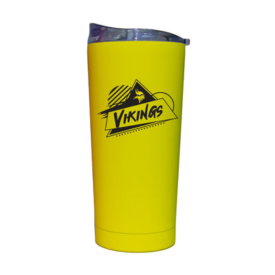 Minnesota Vikings 20oz Cru Rad Soft Touch Tumbler - Logo Brands