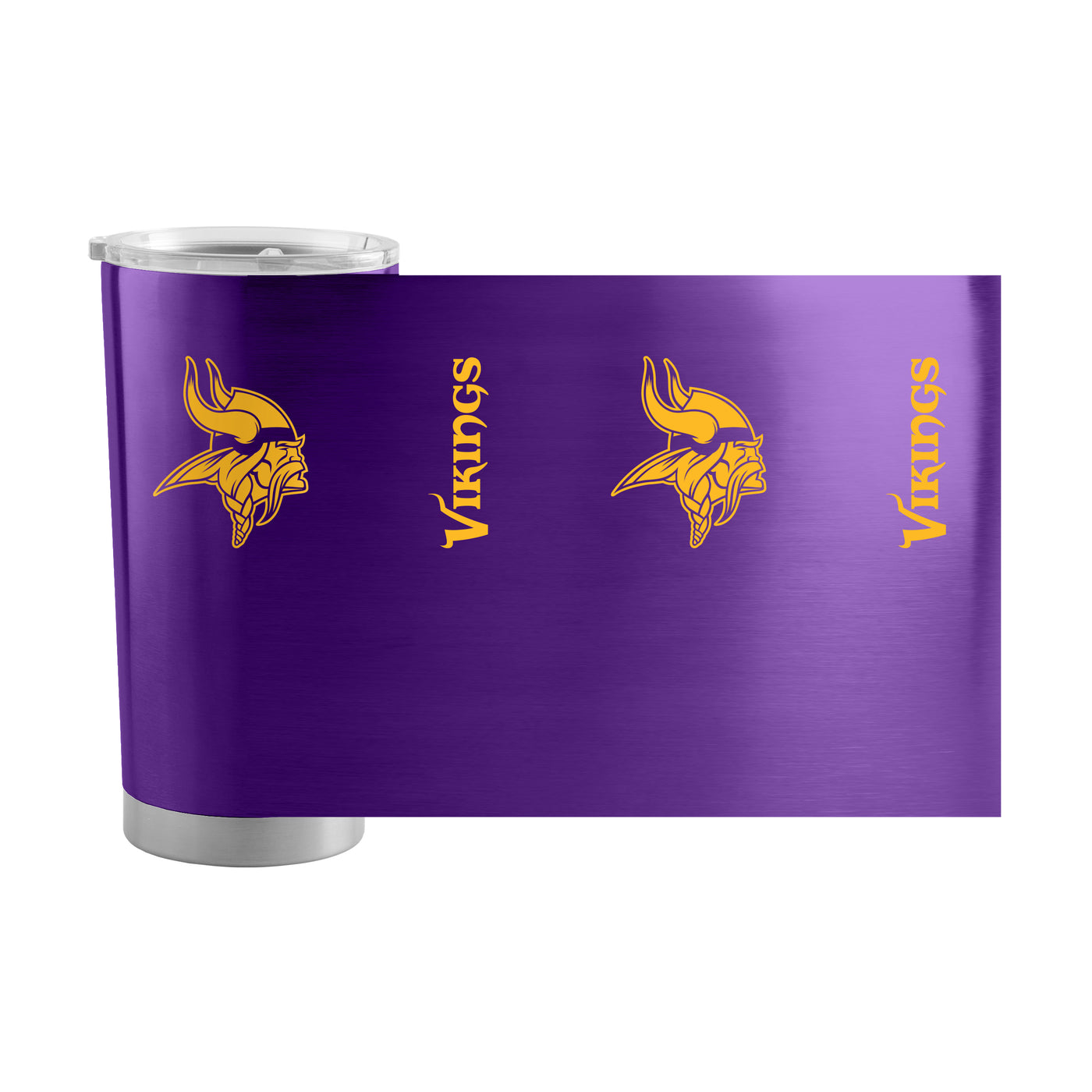 Minnesota Vikings 1 Color 20oz Gameday Stainless Tumbler