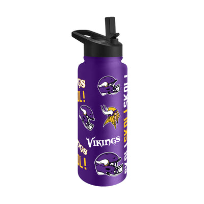 Minnesota Vikings 34oz Native Quencher Bottle