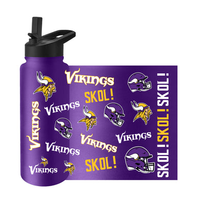 Minnesota Vikings 34oz Native Quencher Bottle