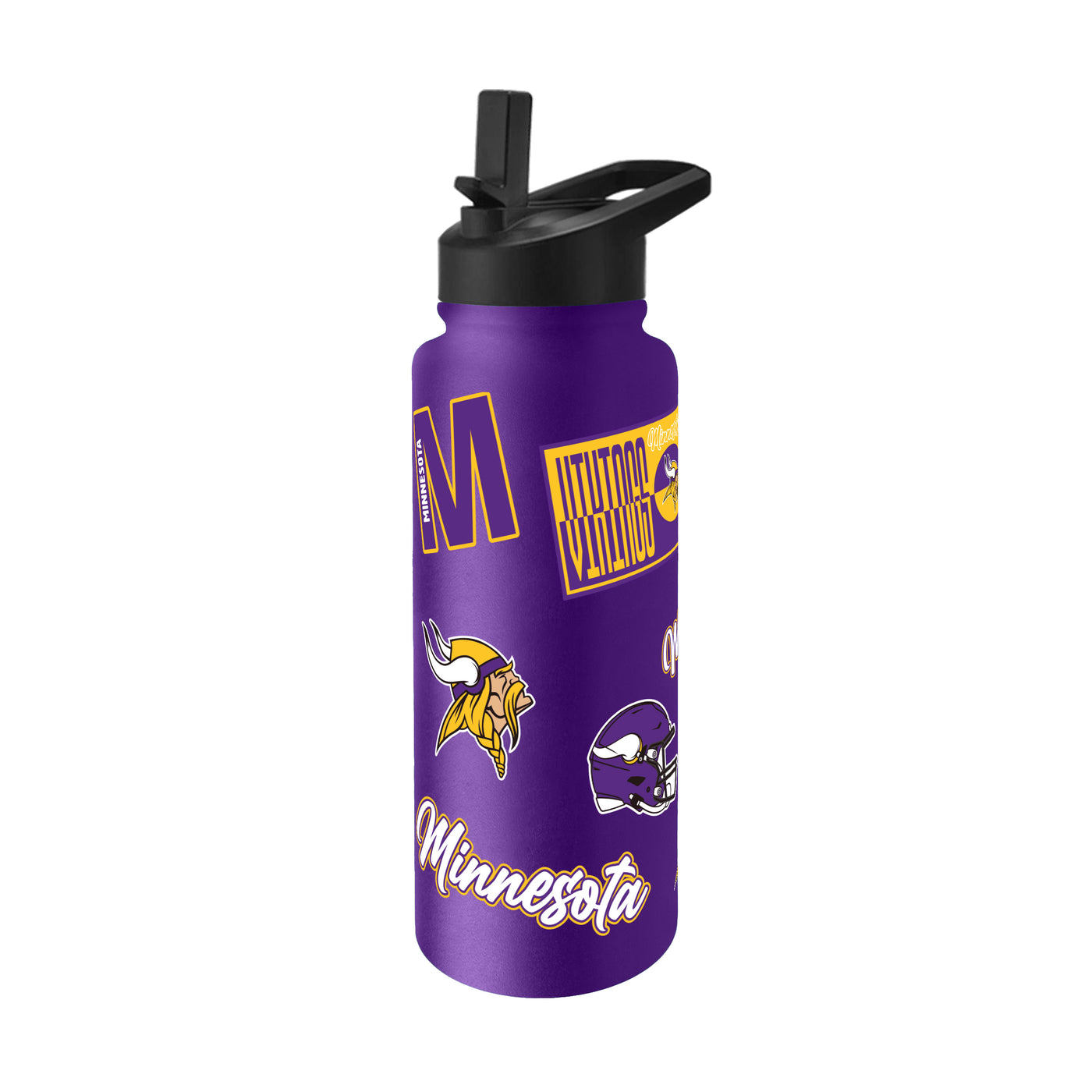 Minnesota Vikings 34oz Dreamweave Quencher Bottle