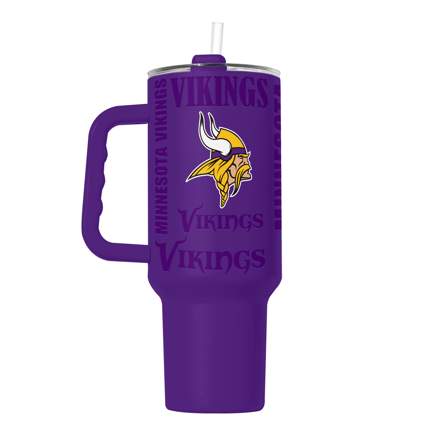 Minnesota Vikings 40oz Replay Powder Coat Tumbler