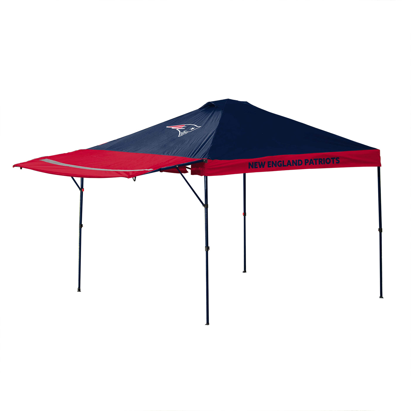 New England Patriots 10x10 Canopy with Extendable Awning