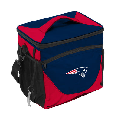 New England Patriots 24 Can Cooler - Logo Brands