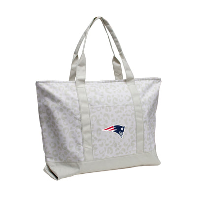 New England Patriots Leopard Pattern Tote - Logo Brands