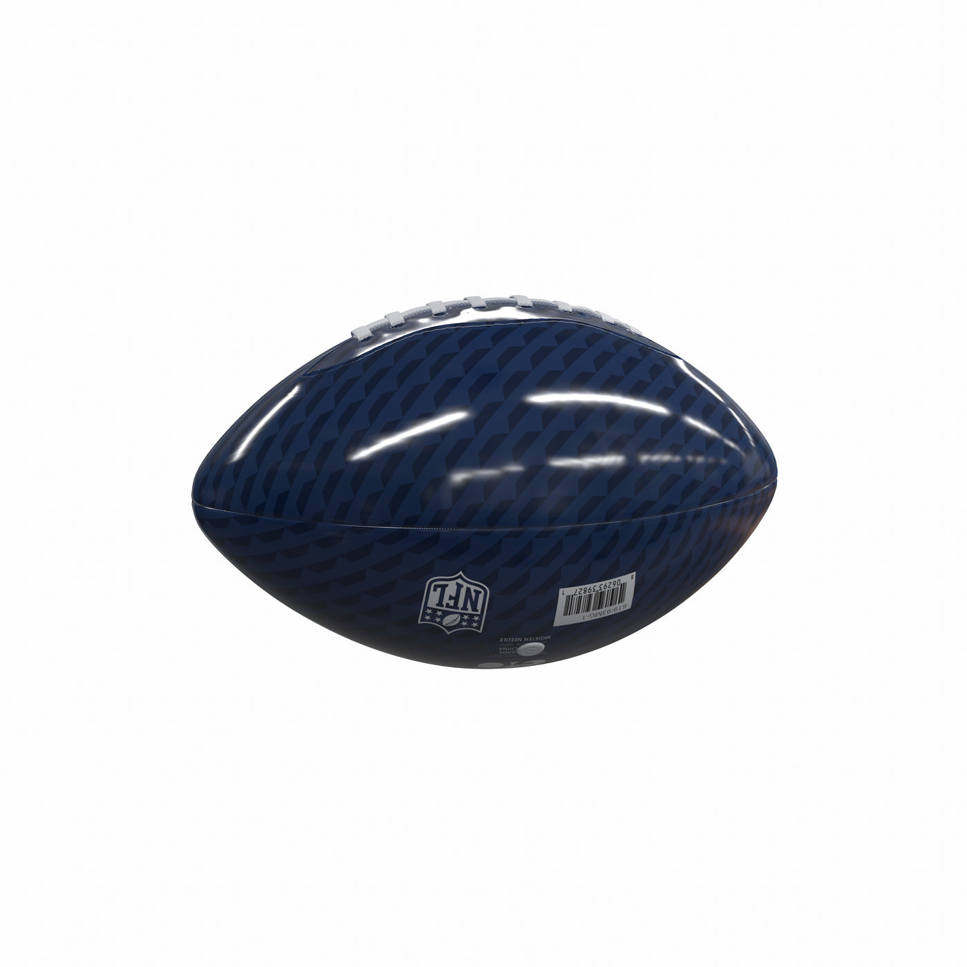 New England Patriots Carbon Fiber Mini-Size Glossy Football