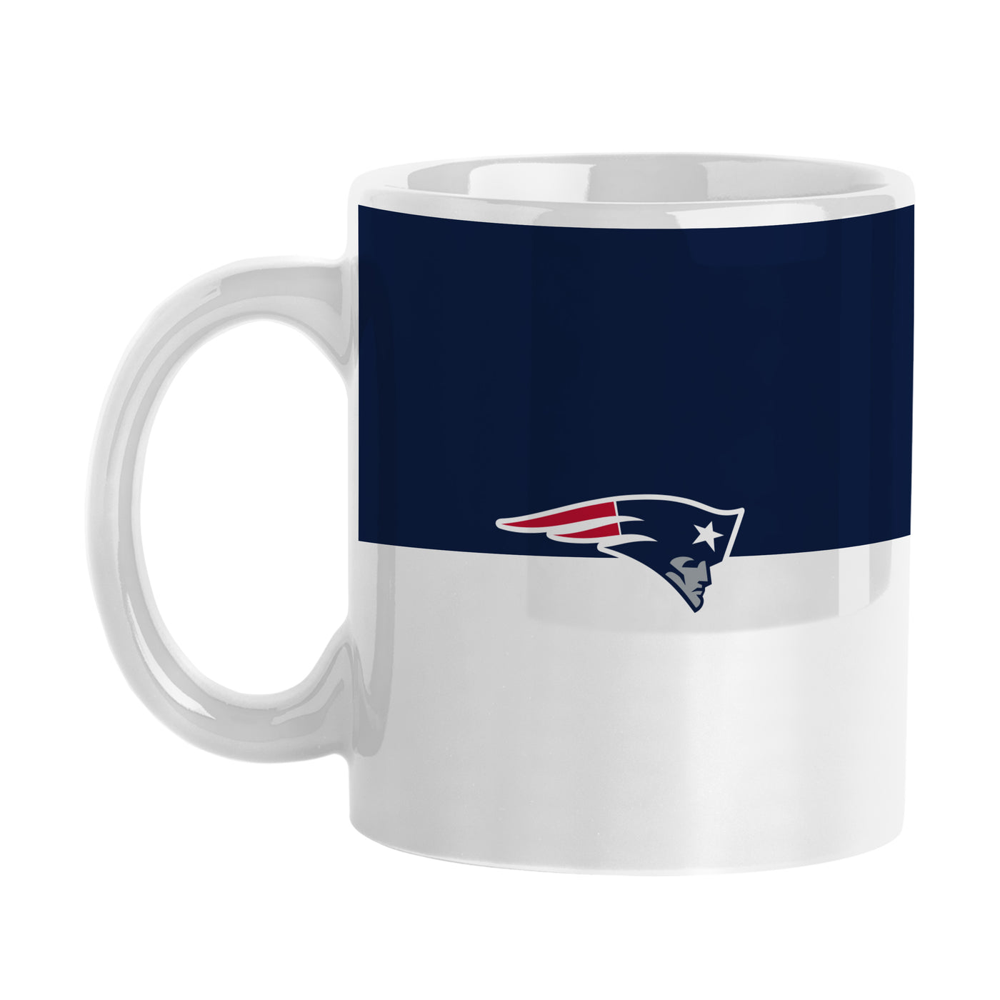 New England Patriots 11oz Colorblock Sublimated Mug