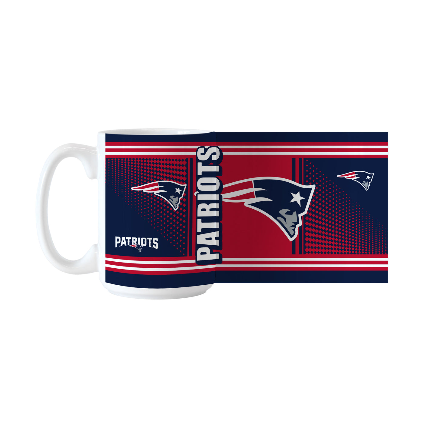 New England Patriots 15oz Hero Sublimated Mug