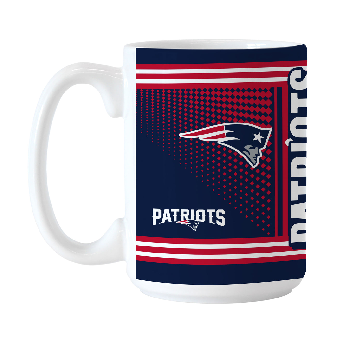 New England Patriots 15oz Hero Sublimated Mug