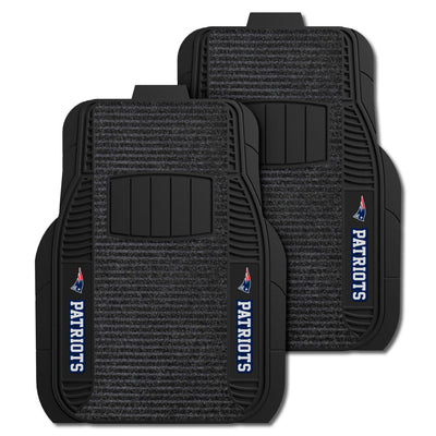 NFL - New England Patriots 2-pc Deluxe Car Mat Set