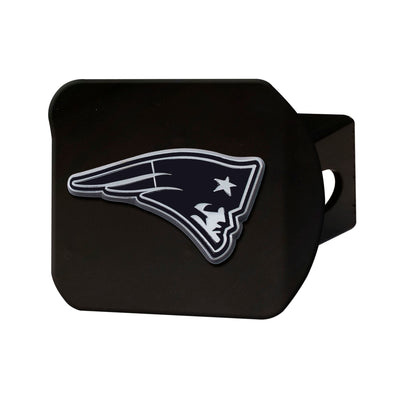 NFL - New England Patriots Chrome on Black Hitch Cover