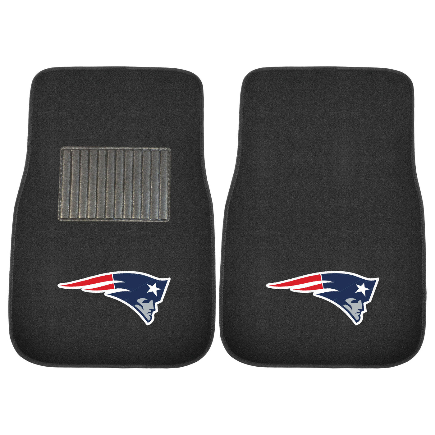 NFL - New England Patriots 2-pc Embroidered Car Mat Set