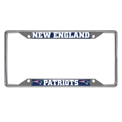 NFL - New England Patriots Chrome License Plate Frame