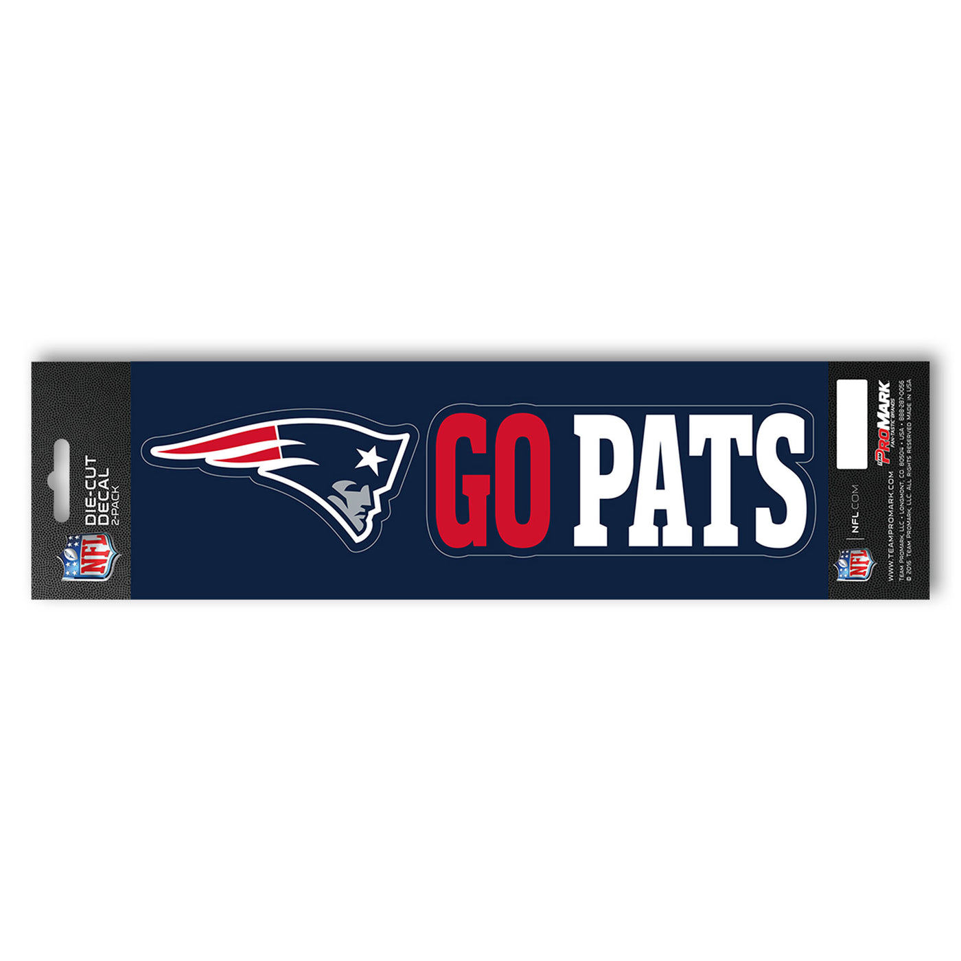NFL - New England Patriots Team Slogan Decal