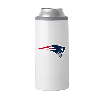 New England Patriots Letterman 12 oz Slim Can Coolie