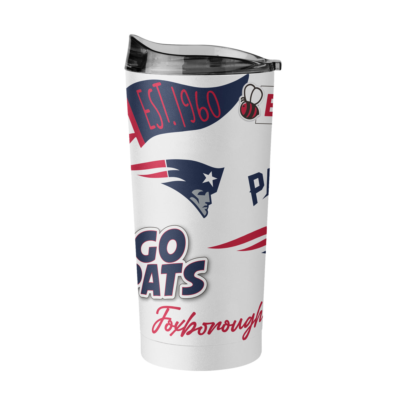 New England Patriots 20oz Native Powder Coat Tumbler